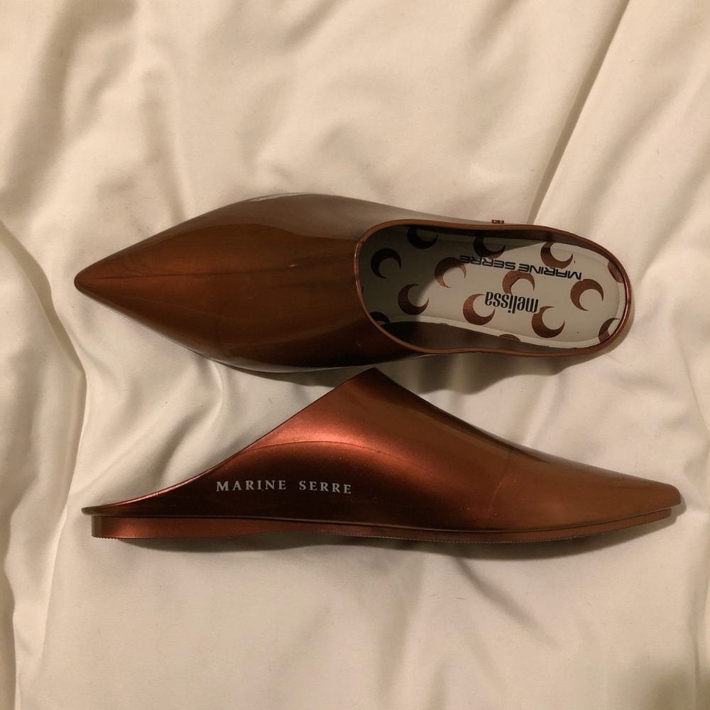 LIMITED EDITION MARINE SERRE x MELISSA MULES - Picture 5 of 7